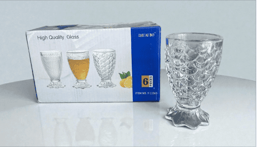 ČAŠE 6/1 NISKE ANANAS YW-068